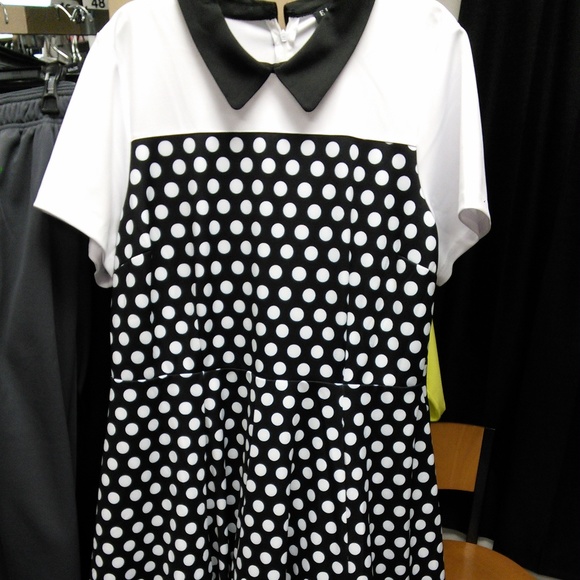 Eloquii Dresses & Skirts - Eloquii sz 22 polka dots dress